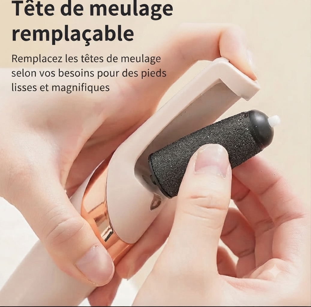 Râpe Électrique pour Pieds Rechargeable USB - PediSmooth