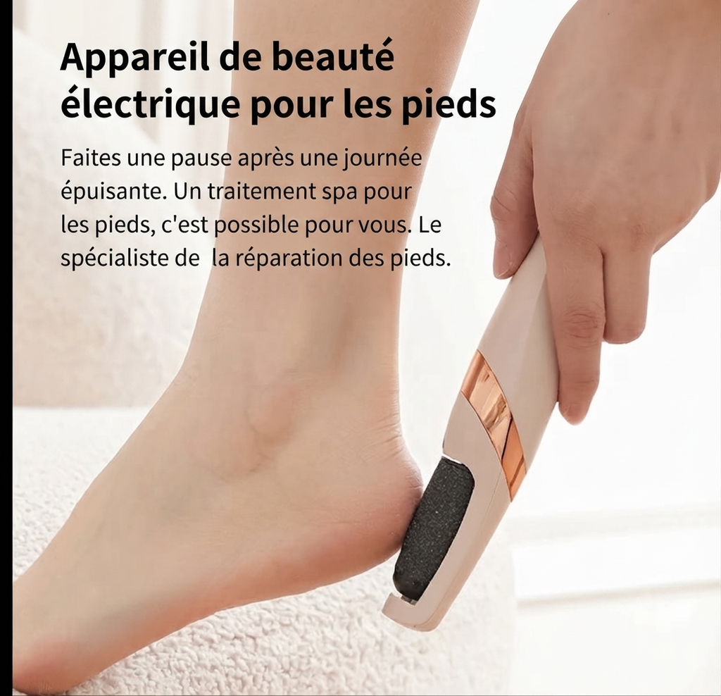 Râpe Électrique pour Pieds Rechargeable USB - PediSmooth