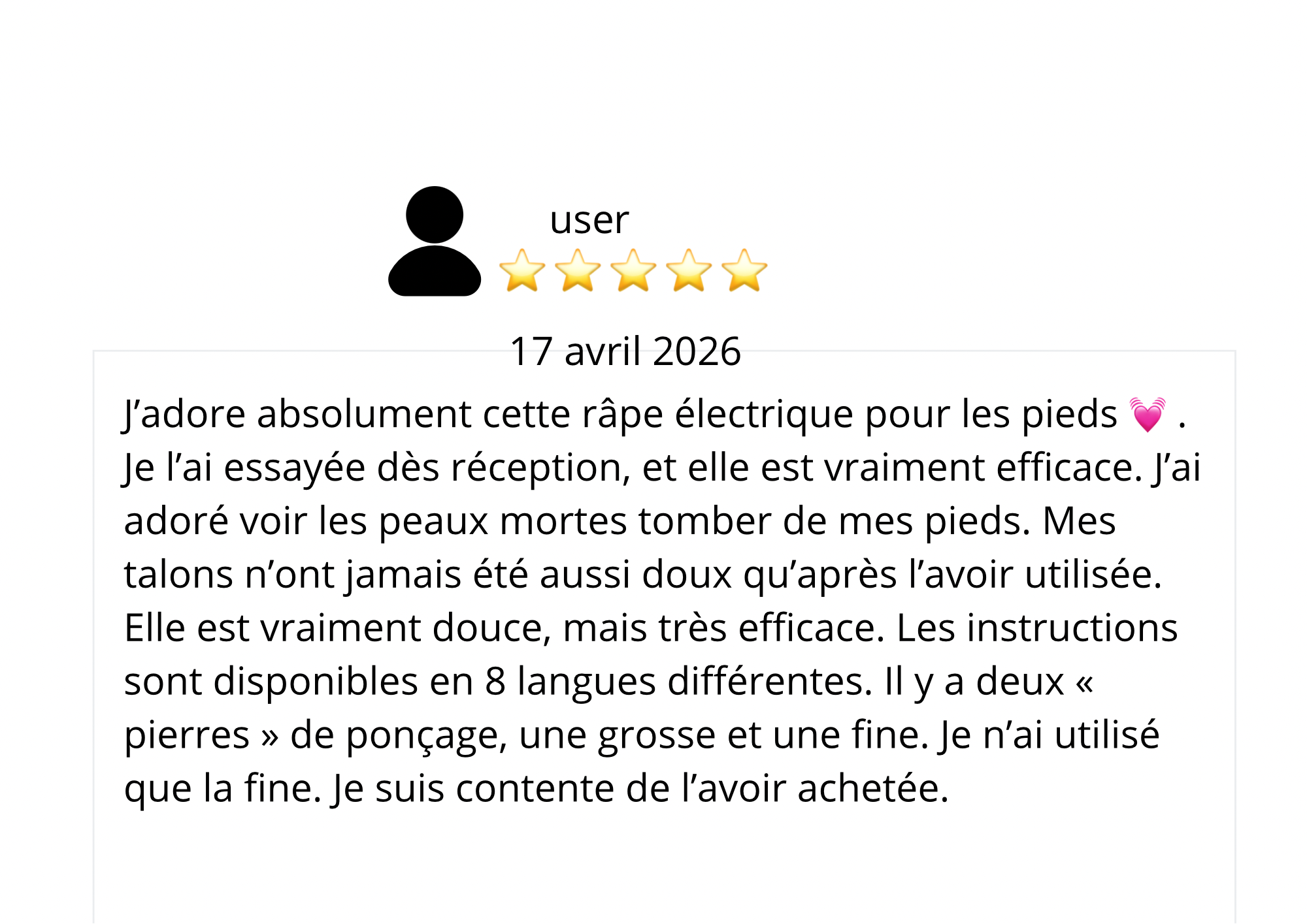 Râpe Électrique pour Pieds Rechargeable USB - PediSmooth
